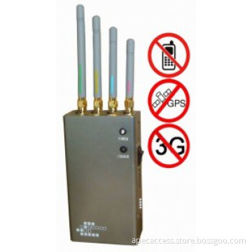 5-Band Portable Cell Phone & GPS Jammer